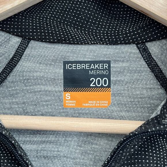 Icebreaker Oasis Merino Wool 200 Half Zip Thermal Base Layer Hiking - Small - Picture 5 of 12
